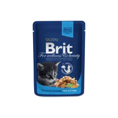 Pochon Brit Premium Poulet pour chaton 100gr