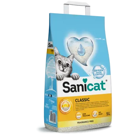 Litiére SANICAT CLASSIC OXYGEN 5 L SANICAT - 1