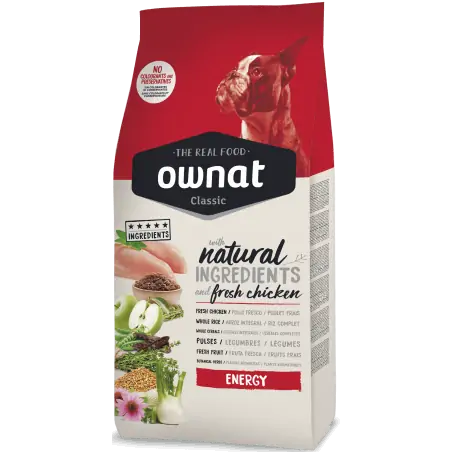 OWNAT CHIEN ENERGY 4 KG OWNAT - 1