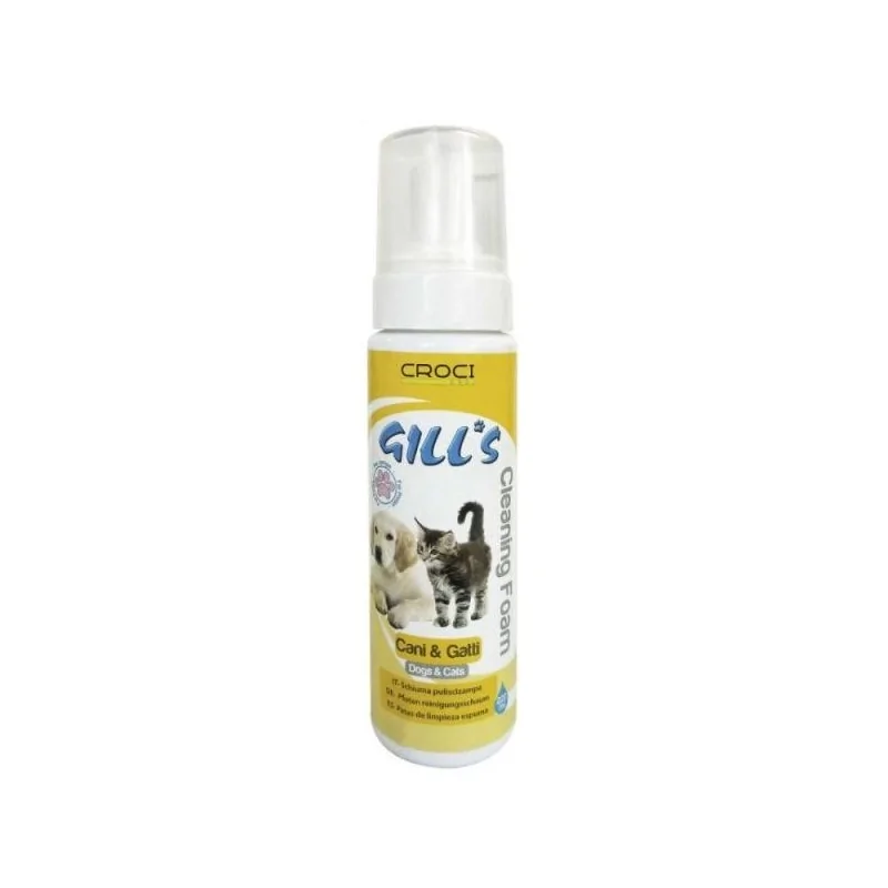 GILL'S PAWS CLEANING FOAM 220ml CROCI - 1