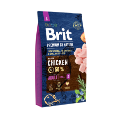 Brit Premium by Nature Adulte S au Poulet 8 kg
