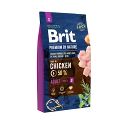 Brit Premium by Nature Adulte S au Poulet 8 kg Brit - 1