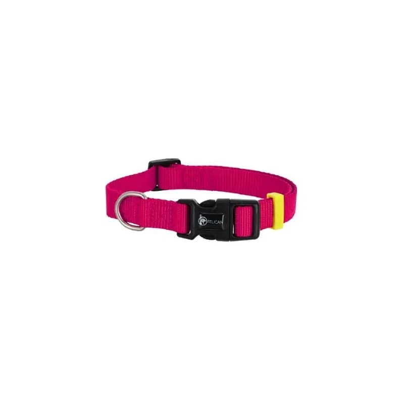 Felican Premiun collier chien UNI Fushia2cm Felican - 1