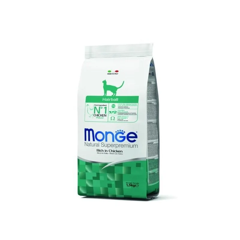 MONGE CAT Hairball 1,5 KG