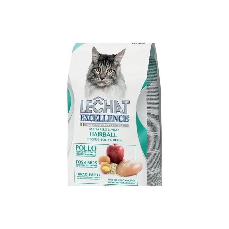 LECHAT EXC. HAIRBALL POULET 1.5KG