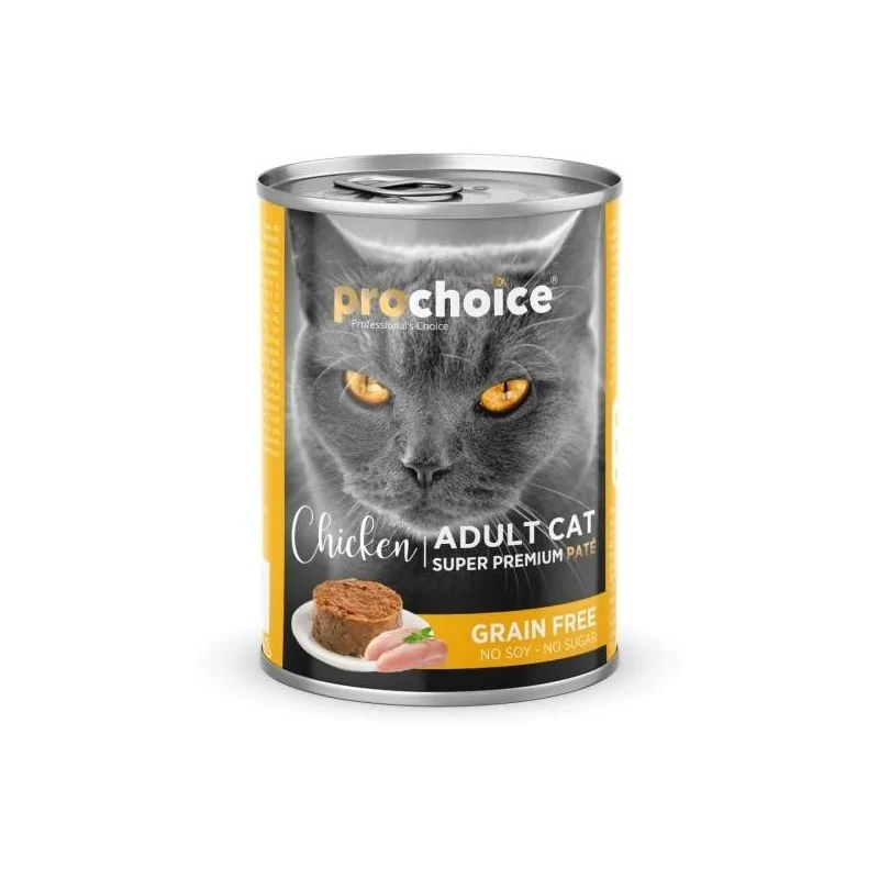 PROCHOICE GF PATE CHAT POULET 400 GR