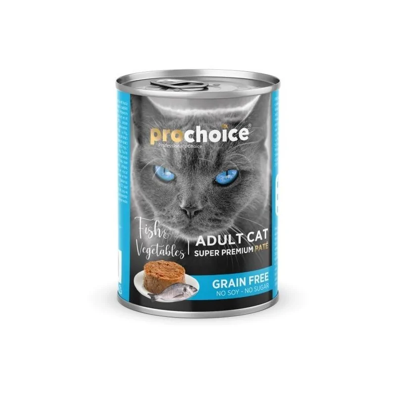 PROCHOICE GF PATE CHAT POISSON 400 GR