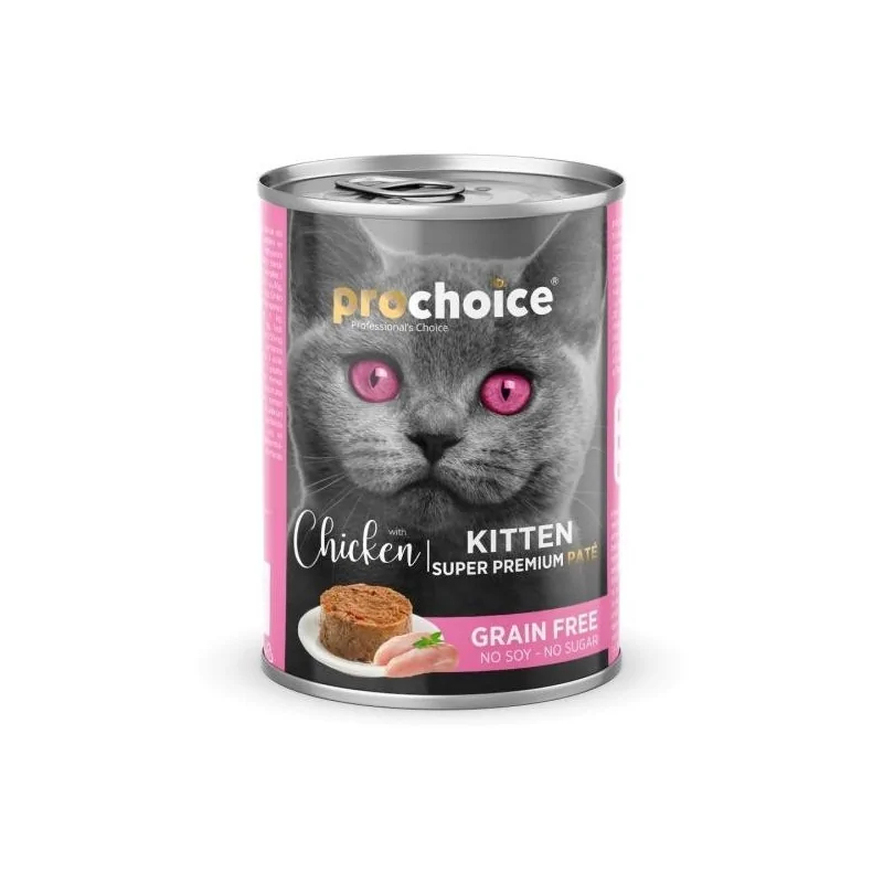 PROCHOICE GF PATE CHATTON POULET 400 GR