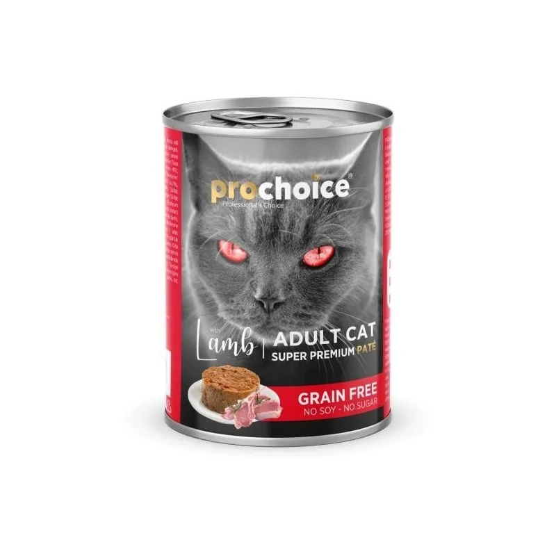 PROCHOICE GF PATE CHAT AGNEAU 400 GR