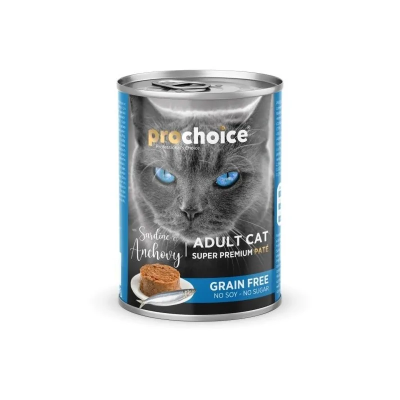 PROCHOICE GF PATE CHAT SARDINE 400 GR