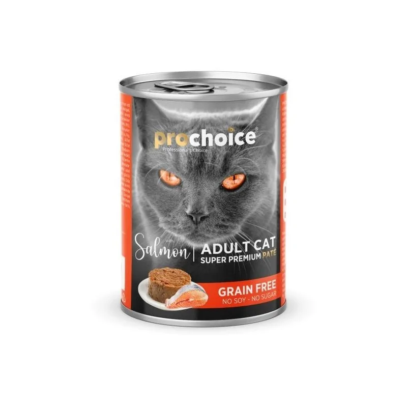 PROCHOICE GF PATE CHAT SAUMON 400 GR