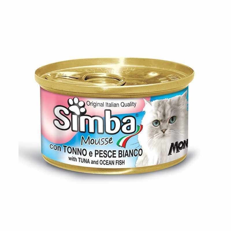 Humides Chat Simba Chat Mousse Thon Poisson 85 Gr Tunisie