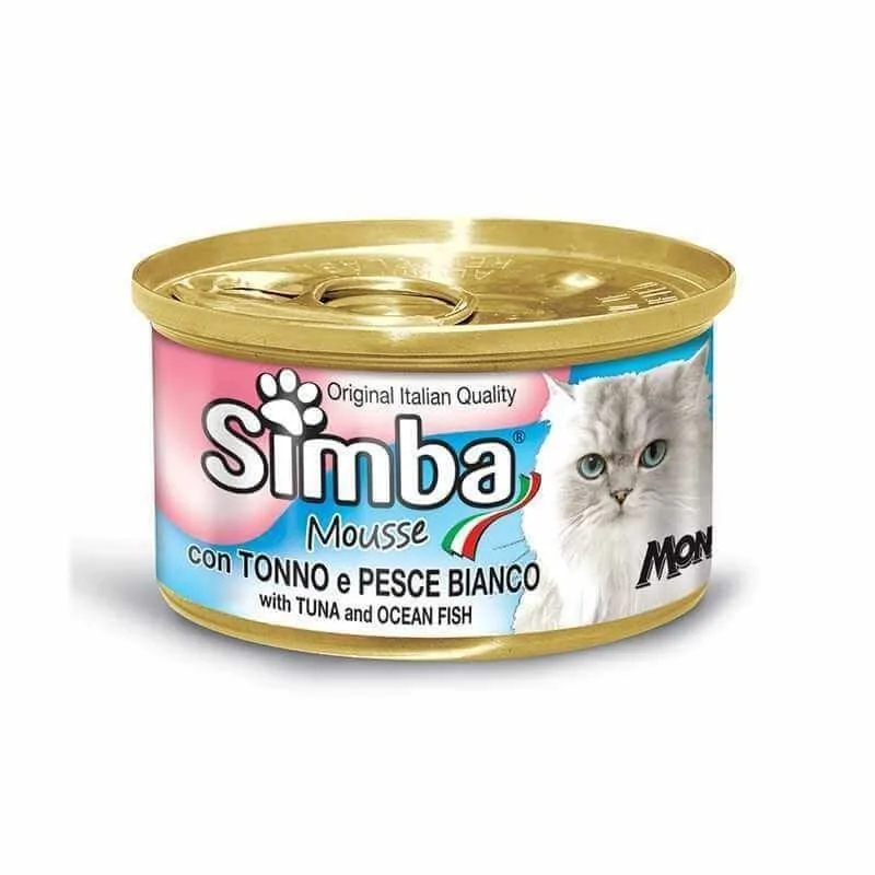 SIMBA CHAT MOUSSE THON POISSON 85 GR