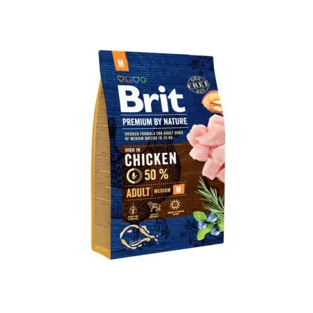 Brit Premium by Nature ADULT M 3 KG