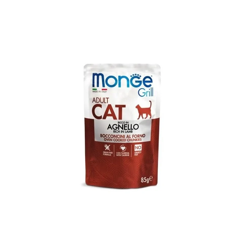 POCHON MONGE CAT ADULT AGNEAU