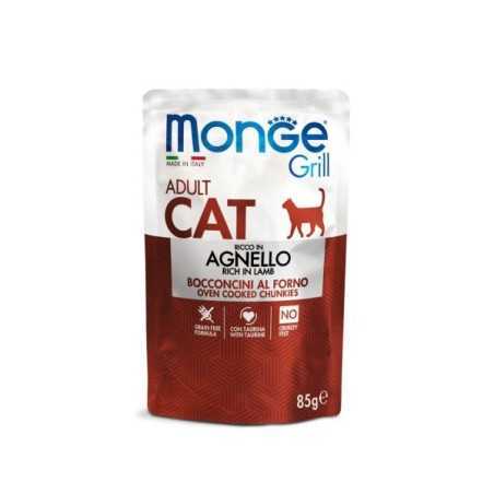 POCHON MONGE CAT ADULT AGNEAU 85GR
