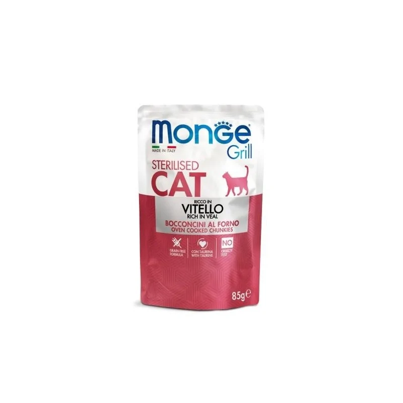 POCHON MONGE CAT STER VEAU 85GR