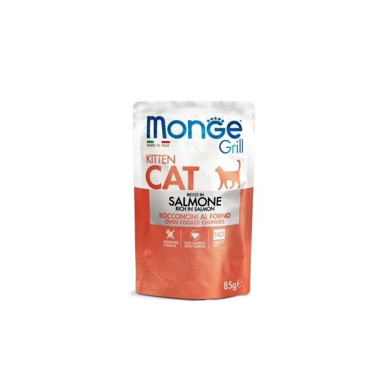 POCHON MONGE CAT KITTEN SAUMON 85GR