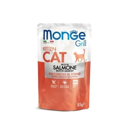 POCHON MONGE CAT KITTEN SAUMON 85GR