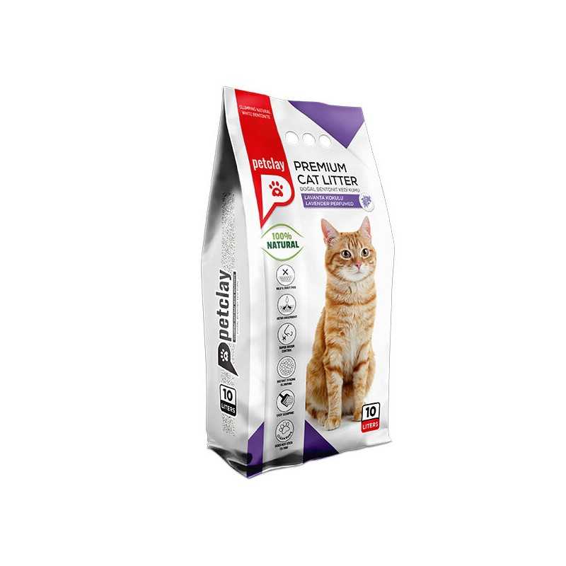 Petclay Clumping Cat Litter - Lavender 20L