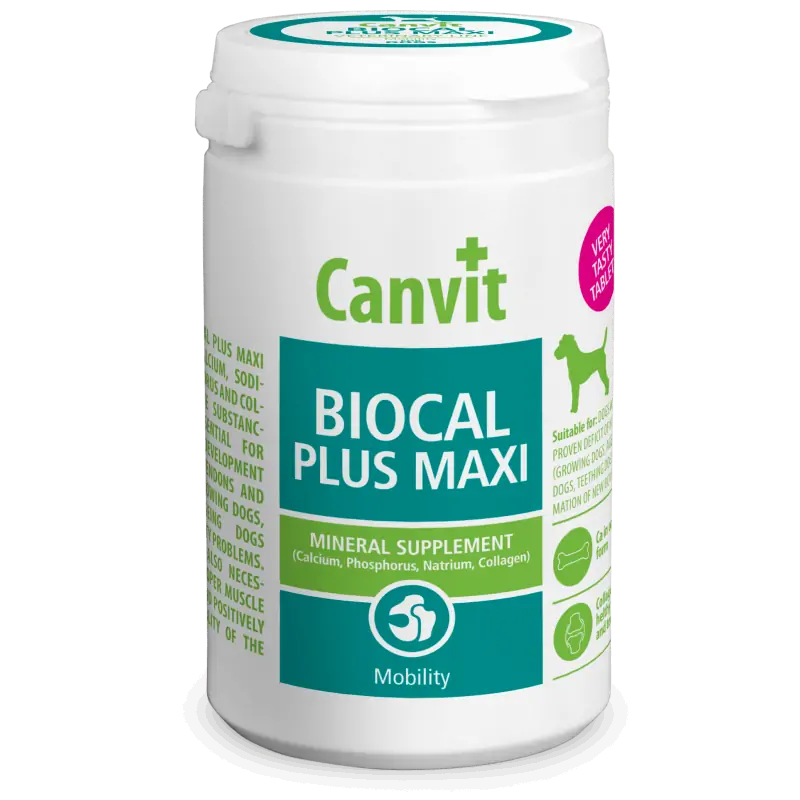 Canvit Biocal Plus Maxi pour Chien 230g