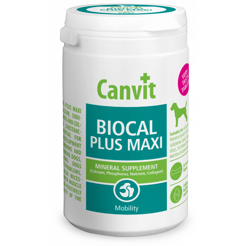 Canvit Biocal Plus Maxi pour Chien 230g