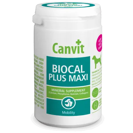 Canvit Biocal Plus Maxi pour Chien 230g