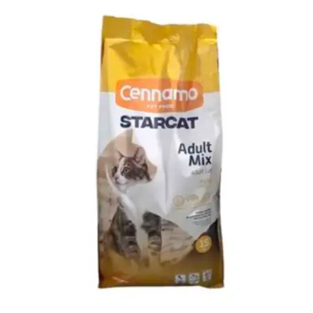 Croquettes pour Chat Starcat Mix 15kg - 1