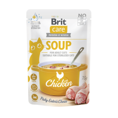 Brit Care Cat Soupe au Poulet 75g