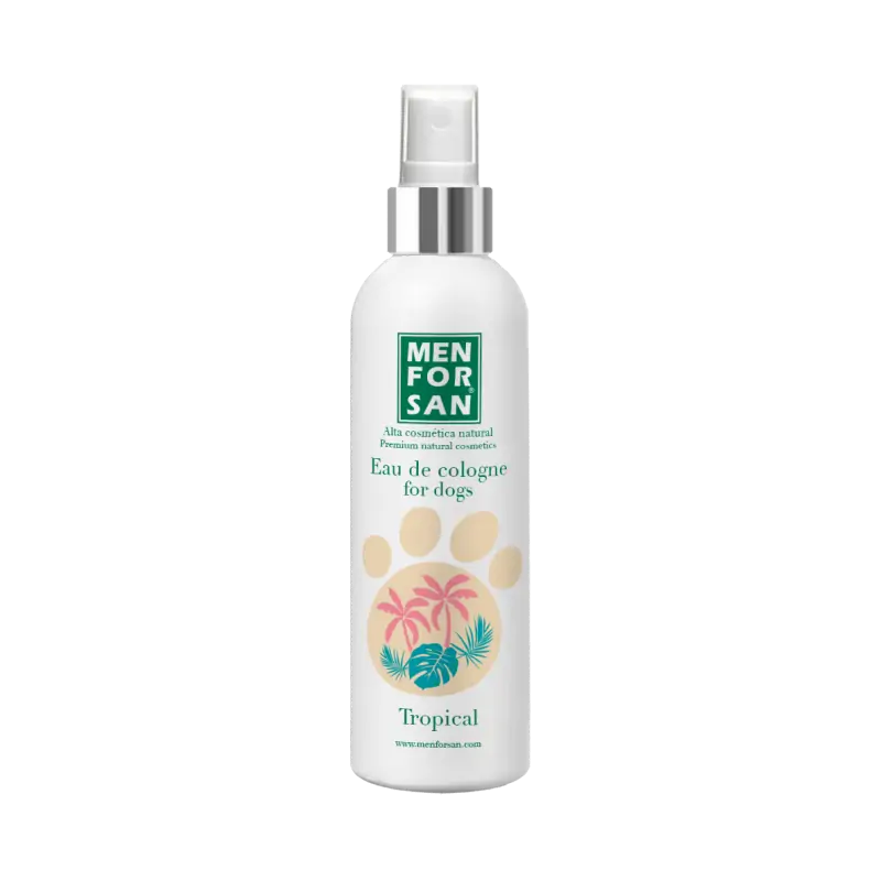 Eau de Cologne Fleurs Tropicales pour chien 125ml