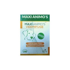 Compléments Alimentaires-VERMIFUGE MAXI ANIMO'S 10 GÉLULES-Tunisie