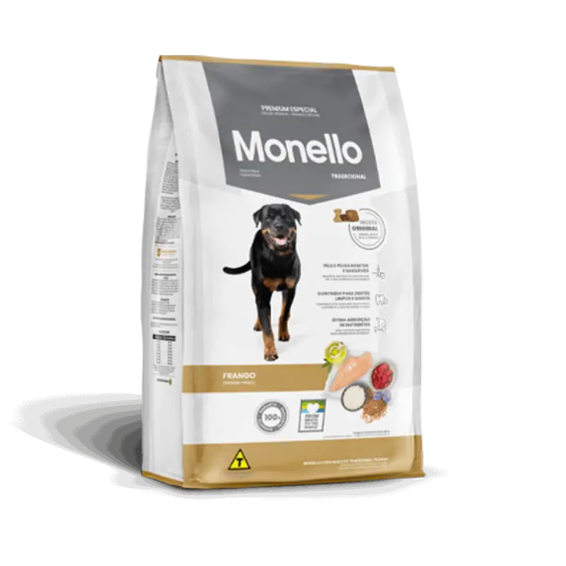 MONELLO Chien Adulte Poulet & Riz 1 Kg