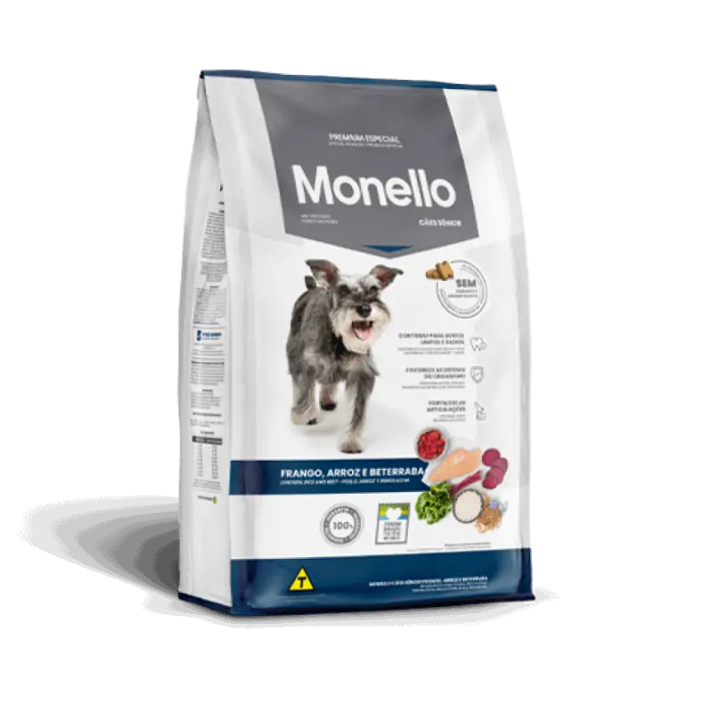 MONELLO Chien Senior Poulet & Riz 1 Kg