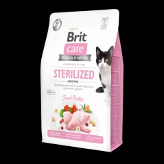 Brit Care Sterilised Sensitive pour Chat Stérilisé Sans Céréales 400g Brit - 1