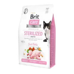 Brit Care Sterilised Sensitive pour Chat Stérilisé Sans Céréales 400g Brit - 1