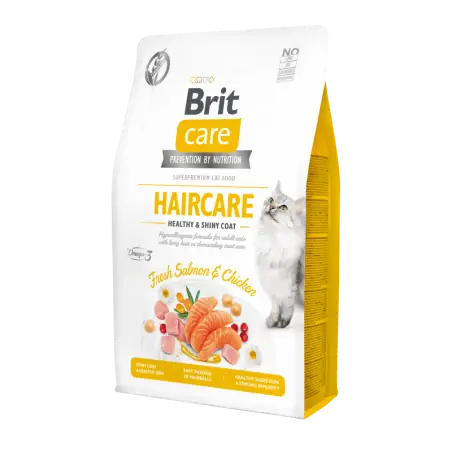 Brit Care Haircare&Shiny Coat Beauté du Poil Sans Céréales 2 KG