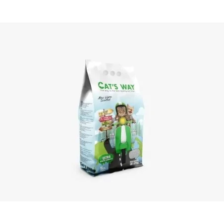 LITIERE AGGLOMERANTE CATSWAY ALOE VERA 18L CATS WAY - 1