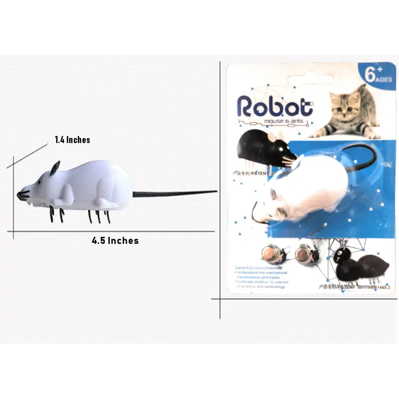 Souris Robot pour chat et chaton