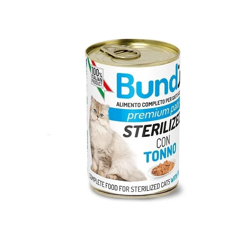 Boite Bundy Chat stérilisé Thon 400 Gr Bundy - 1