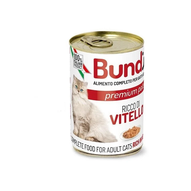 Boite Bundy Chat Veau 400 Gr Bundy - 1