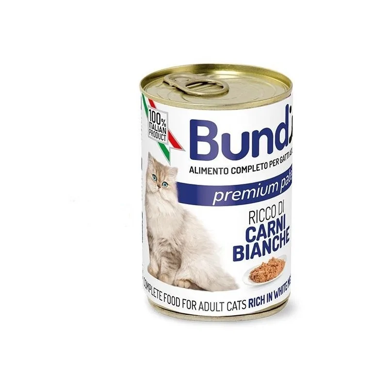 Boite Bundy Chat Viande Blanche 400 Gr Bundy - 1