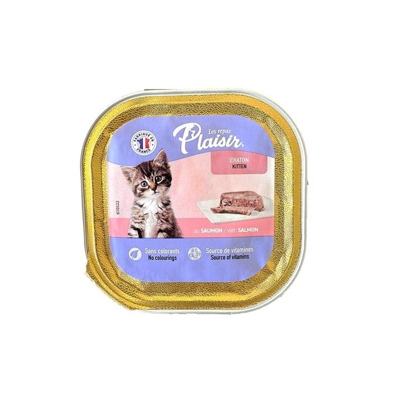 Barquettes Plaisir Chatton au Saumon 100gr