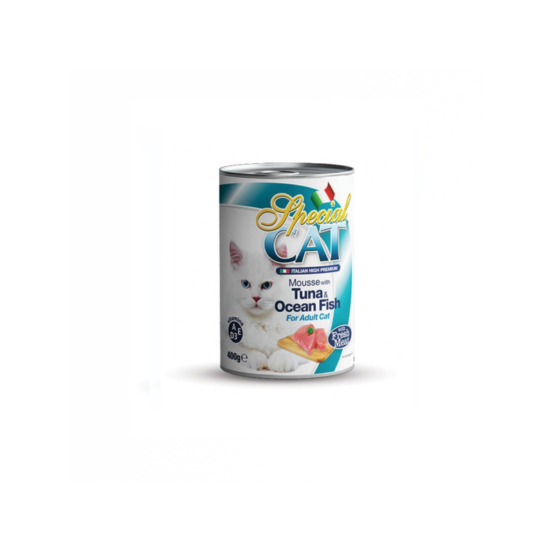 Special Cat Mousse au Thon et Poisson de Mer 400 gr