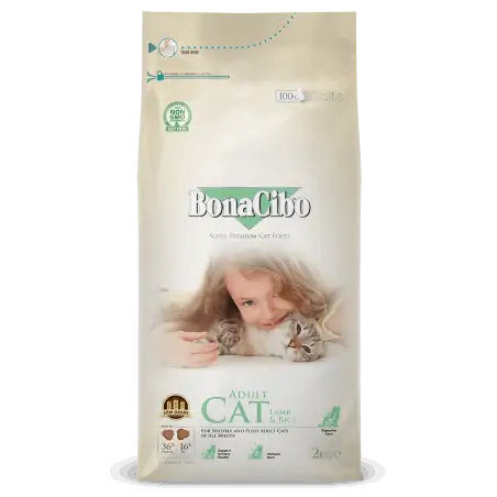 BONACIBO CAT ADULT LAMB & RICE 2KG Bunacibo - 1