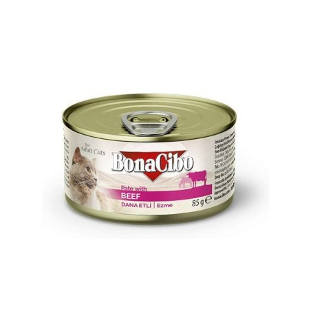 BonaCibo Adult Pâté de bœuf pour chat 85g