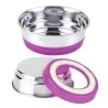 Gamelles et Distributeurs-GAMELLE INOX FLUO FUCHSIA 820 ml-Tunisie