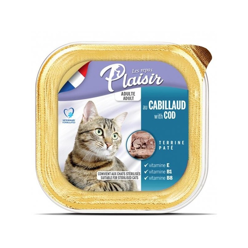 Pack 4 + 1 BARQUETTE PLAISIR PATE POISSON 100 GR