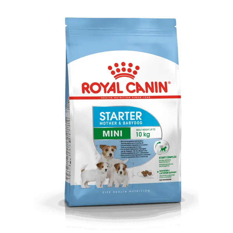 Croquette Chien-Royal canin CHIEN Mini Starter Mother & Babydog pour chiot 4Kg-Tunisie