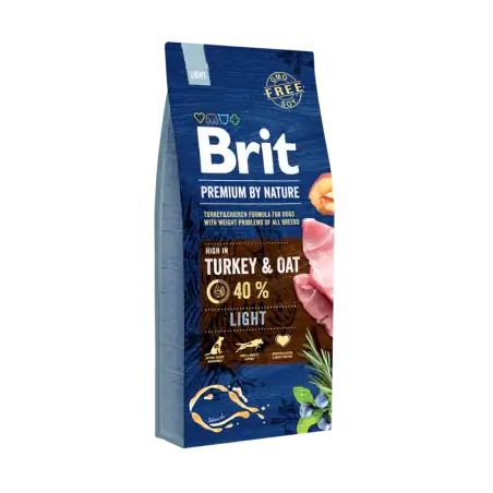 Brit Premium by Nature Light au Poulet 15 kg