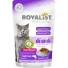 Humides Chat-Royalist Chunks en Gelée au Saumon pour Chats Adultes Stérilisés 85 g-Tunisie